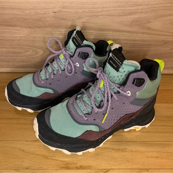 Merrell Speed Solo Mid Waterproof Women's Hiking Shoes - Size 8 - Picture 1 of 8